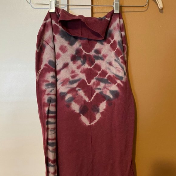 Free people tie dye mock neck long sleeve - Picture 2 of 3